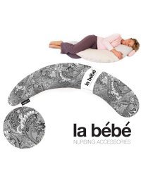La Bebe™ Moon Maternity Pillow Art.120637 Oriental Большая подушка для беременных с наполнителем из Memory Foam (особенно мягкий и тихий наполнитель) 185cm