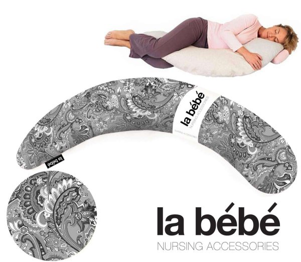 La Bebe™ Moon Maternity Pillow Art.120637 Oriental Большая подушка для беременных с наполнителем из Memory Foam (особенно мягкий и тихий наполнитель) 185cm