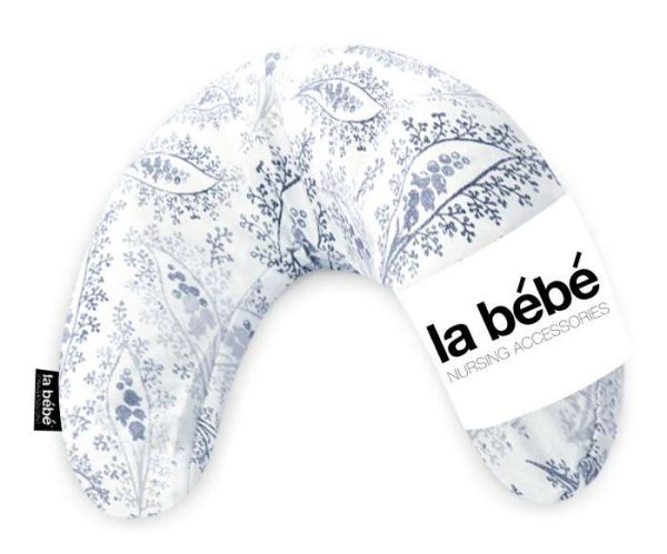 La Bebe™ Mimi Pillow Art.49512 Floral vintage Подкова для сна, путешествий, кормления малыша 19x46cm