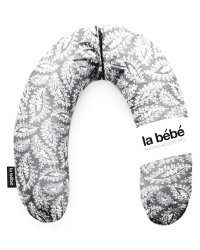 La Bebe™ Rich Maternity Pillow Art.49144 Grey Подкова для сна, кормления малыша, 34x104 cm
