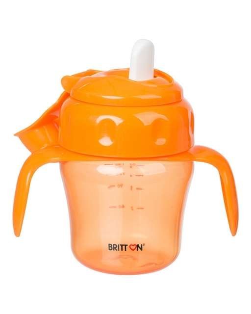 Britton Non-spill Soft Spout Cup Art.B1513 Бутылочка непроливайка с мягким наконечником 150 мл