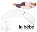 La Bebe™ Moon Maternity Pillow Art.12608 Grey Pearl Большая подушка для беременных с наполнителем из синтепона (синтепух,особенно мягкий и тихий )185см