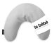 La Bebe™ Mimi Nursing Cotton Pillow Art.78939 Light grey Подкова для сна, кормления малыша 19x46cm