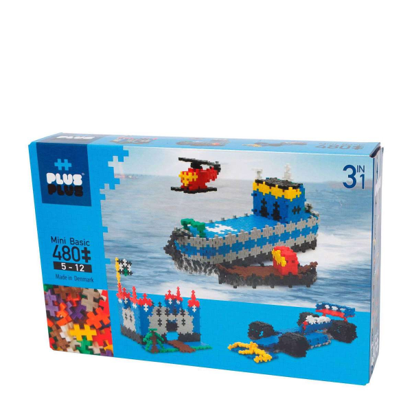 Plus Mini Basic Art.3720 Конструктор,480шт