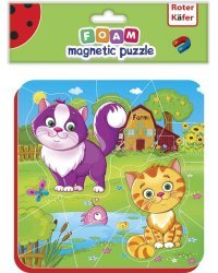 Roter Käfer Foam Magnetic Puzzle Art.RK5010-05 Мягкий пазл с магнитами (Vladi Toys)