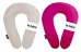 La Bebe™ Snug Cotton Nursing Maternity Pillow Art.85184 Oatmeal/Rasberry Подкова для сна/кормления малыша, 20x70см