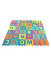 TLC Baby Floor Puzzle Art.19027 Многофункциональный напольный пазл-коврик буквы из 36 элементов