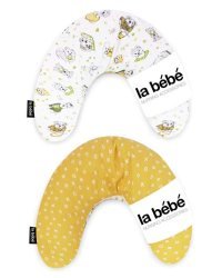 La Bebe™ Mimi Nursing Pillow Double Face Art.101711 Funny Dogs Подковка для сна, кормления малыша 19x46cm