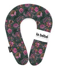 La Bebe™ Snug Nursing Maternity Pillow Art.78259 Garden Satin Подковка для сна, кормления малыша