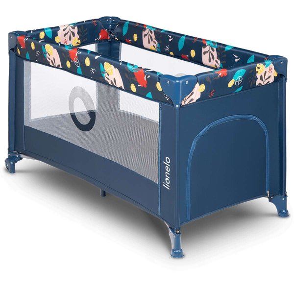 Лионель Stefi Art.109449 Navy Blue Kids Филдхаус - путешествия детская кроватка