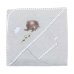 Fillikid Elephant Towel Art.1030-97 Детский комплект для ванной махровое Полотенце с капюшоном 100х100 см + рукавичка для мытья