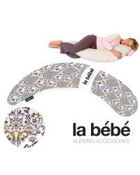 La Bebe™ Moon Maternity Pillow Art.108058 Masha Большая подушка для беременных с наполнителем из Memory Foam (особенно мягкий и тихий наполнитель),185см