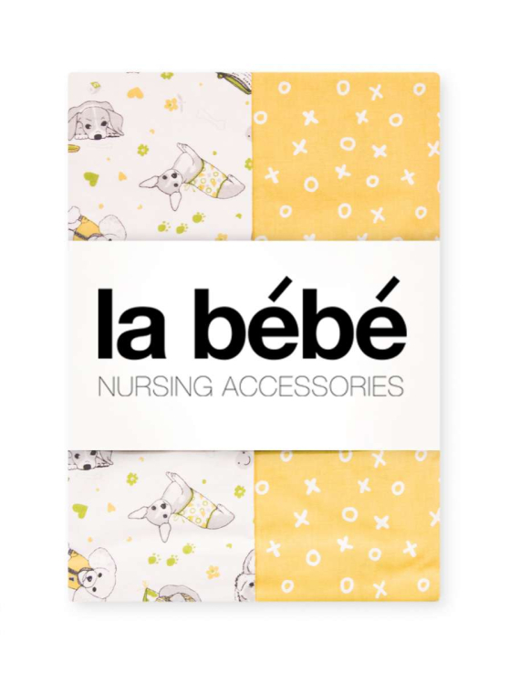 Обложка книги «La Bebe™ Set 100x140/105x150/40x60 Art.101672 Dog Комплект детского постельного белья из 3х частей 100x140»
