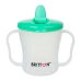 Britton First Cup Art.B1521 Green Кружечка-непроливайка с носиком, 200мл