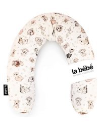 La Bebe™ Rich Maternity Pillow Art.49347 Dogs Подкова для сна, кормления малыша 30x104 cm