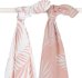 Jollein Muslin Nature Pale Art.535­-852-­65314 Высококачественная муслиновая пелёнка из бамбука, 2 шт. (115x115 см)