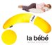 Обложка книги «La Bebe™ Moon Maternity Pillow Art.86007 Yellow Подушка-подковка для беременных с наполнителем из полистерола [2 хлопковых чехла] 185см»