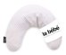 La Bebe™ Mimi Nursing Pearl Grey Satin Pillow Art.80959 Подковка для сна, кормления малыша 19*46cm