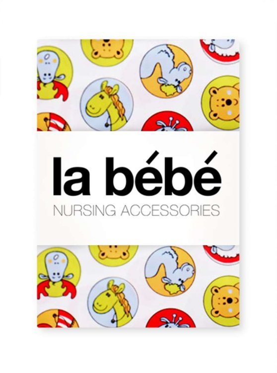Обложка книги «La Bebe™ Set 100x140/40x60 Art.80901 Zoo Комплект детского постельного белья из 2х частей 100x140»