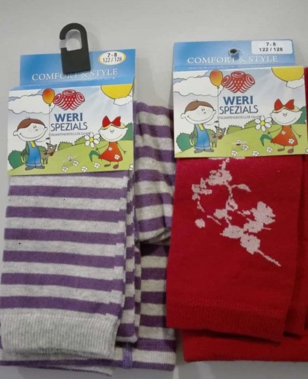 Weri SPEZIALS Art.21086 детей хлопковые колготки