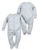 Обложка книги «La Bebe™ Baby Romper Art.102451 Grey Детские ползунки с длинным рукавом и закрытыми пяточками из чистого хлопка»