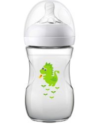 Philips Avent Natural Art.SCF070 / 24 кормление из бутылочки с соской в ​​медленном потоке, 1M + 260ml