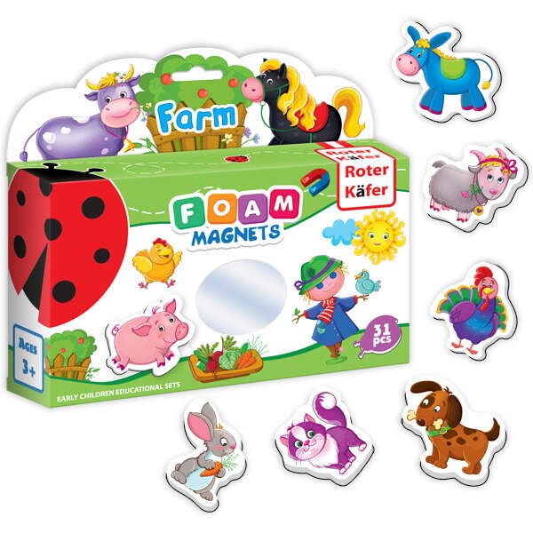 Roter Käfer My Little World Art.RK3030-01 Набор мягких магнитов (Vladi Toys)