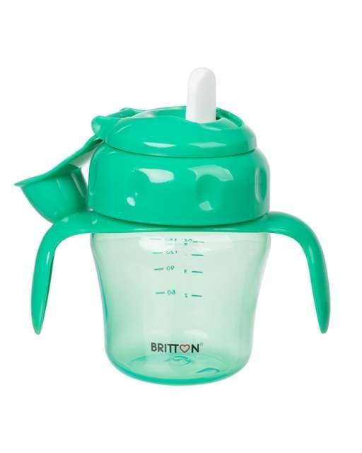 Britton Non-spill Soft Spout Cup Art.B1512 Бутылочка непроливайка с мягким наконечником 150 мл