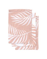 Jollein Muslin Face Pale Pink Art.536-­848-­65314 Высококачественная муслиновая пелёнка для лица, 3 шт. (15х21 см)