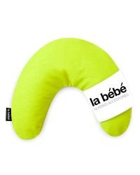 La Bebe™ Mimi Pillow Art.78759 Lime green Подкова для сна, путешествий, кормления малыша 19x46cm