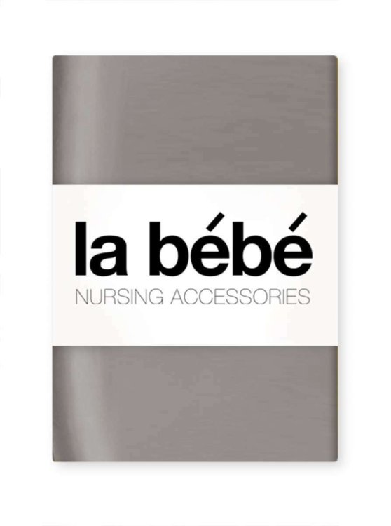 Обложка книги «La Bebe™ Satin 70x140 Art.24439 Grey Хлопковая простынка с резинкой 70x140cm»