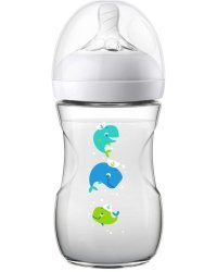 Philips Avent Natural Art.SCF070 / 23 кормление из бутылочки с соской в ​​медленном потоке, 1M + 260ml