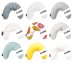 La Bebe™ Mimi MIX Pillow Art.81979 Random color Подкова для сна, кормления малыша, MIX