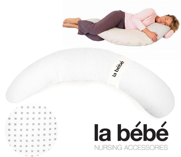 Обложка книги «La Bebe™ Moon Maternity Pillow Art.85595 Большая подушка для беременных с наполнителем из синтепона,185cм»