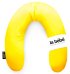 La Bebe™ Rich Maternity Pillow Art.85706 Yellow 100% Natural Linen Подковка для сна / кормления малыша - Чехол 100% Натуральный Лён, 30x104 cm