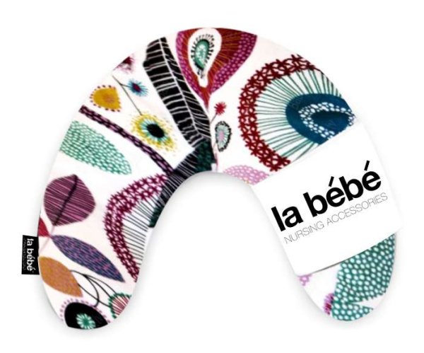 La Bebe™ Mimi Nursing Art.83774 Botanic Подковка для сна, путешествий, кормления малыша 19x46cm