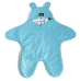 La bebe™ Minky+Cotton Art.104798 Light blue Комбинезон для малыша (конвертик) в автокресло или коляску с ручками и ножками