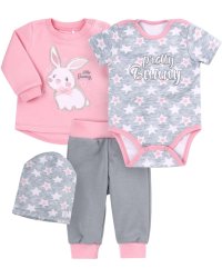 Bembi Art.KP223-3X1 Детский комплектик из 4 частей 100% хлопок