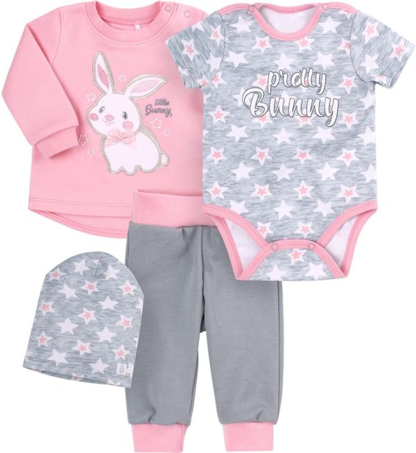 Bembi Art.KP223-3X1 Детский комплектик из 4 частей 100% хлопок