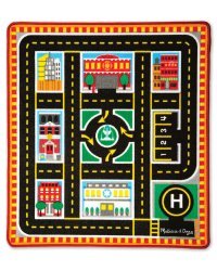 Melissa&amp;Doug Resque Rug Art.19406 Детский коврик для игр с машинками 100x91 см