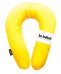 La Bebe™ Snug Cotton Satin&amp;Yellow Art.85703 Подковка для сна/кормления малыша Mit.20x70см