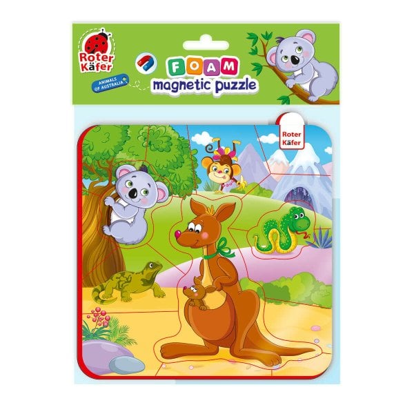Roter Käfer Foam Magnetic Puzzle Art.RK5010-09 Мягкий пазл с магнитами (Vladi Toys)
