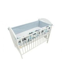 ANKRAS Cars Бортик-охранка для детской кроватки 360 cm
