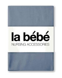 La Bebe™ Satins 60x120 Art.760414 Grey Хлопковая простынка с резинкой 60x120cm