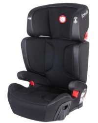 Lionelo Hugo Leather Art.110489 Black Детское автокресло ( 15-36 кг )