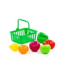 Polesie Art.66749 Набор игрушечных продуктов с корзинкой