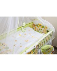 ANKRAS Бортик-охранка для детской кроватки 360 cm