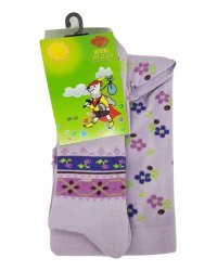 Weri SPEZIALS K21 Цветы Колготки (Anti Allerģiskas) (56-160 разм.)