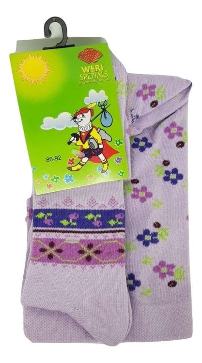 Weri SPEZIALS K21 Цветы Колготки (Anti Allerģiskas) (56-160 разм.)