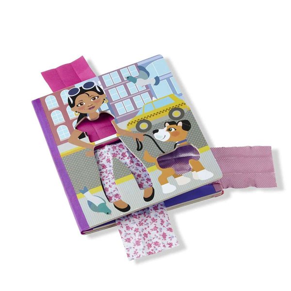 Melissa&amp;Doug Fashion Designer Art.40331 Комплект для дизайна одежды